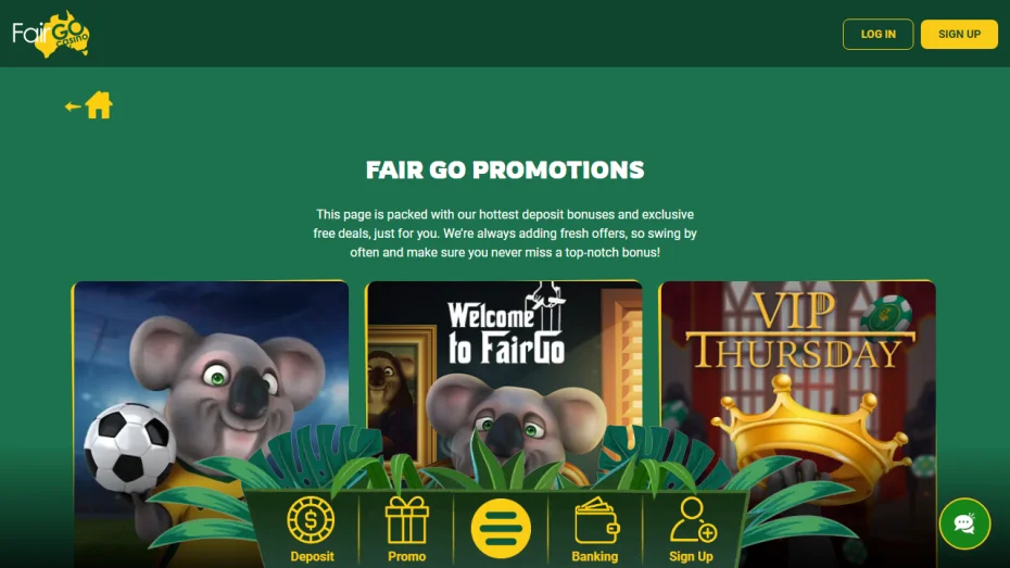 Fairgo Casino Free Spins